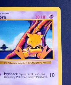 Pokemon Cards: Base Set 1st Edition Common: Abra 43/102 - Image 4