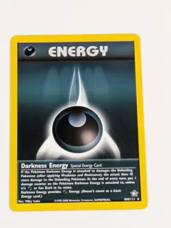 Darkness Energy - 104/111 - Rare Unlimited Neo Genesis - Pokemon Card - NM - Image 1