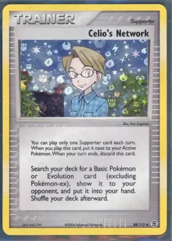 Pokemon Cards - Celio's Network 88/112 - Fire Red Leaf Green - Image 1