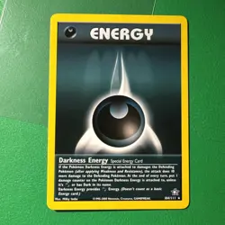 Darkness Energy - 104/111 - Rare Unlimited Neo Genesis - Pokemon Card - NM - Image 1