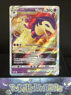 Pokemon Card Hisuian Typhlosion Vstar 054/189 Astral Radiance Near Mint - Image 1