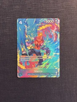 Marco PRB02-008 SR Alternate Art One Piece Card Game English NM - Image 1