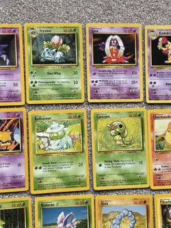 WOTC Pokemon TCG Base Set 56 Card Bundle Joblot Partial Incomplete Set no dupes - Image 5