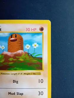 Pokemon Cards: Base Set 1st Edition Common: Diglett 47/102 - Image 4