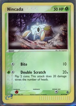 Pokemon Cards - Nincada 67/97 - Ex Dragon - eBay Live Sun 5th 6:30pm - Image 1