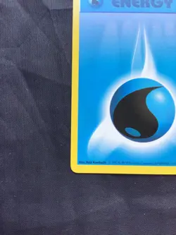 Pokemon Cards: Base Set 1st Edition Common: Water Energy 102/102 - Image 5