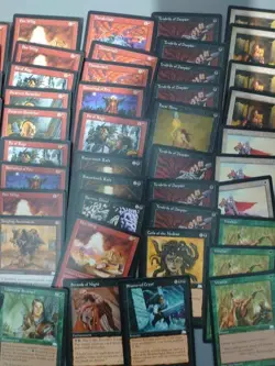 110 weatherlight. MTG Cards Only Lot. Vintage. octwea1 s.As Shown. Gemstone Mine - Image 5