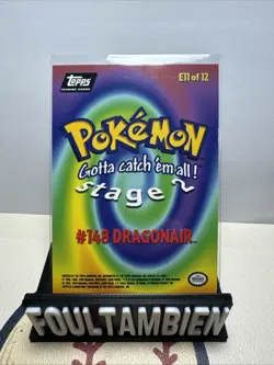 Topps Pokemon Movie Evolution Dragonair Foil Card - Image 2