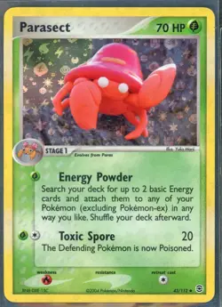 Pokemon Cards - Parasect 43/112 - Fire Red Leaf Green - eBay Live Sun 5th 6:30pm - Image 1