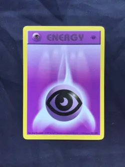 Pokemon Cards: Base Set 1st Edition Common: Psychic Energy 101/102 - Image 1