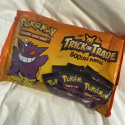 Nintendo Pokemon TCG BOOster Trick Or Trade Trading Card Game - 120 Cards - Image 1