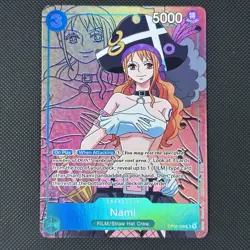 OP02-036 Nami SR Alt Art One Piece TCG English Card Paramount War Pirate - Image 1