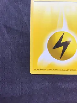 Pokemon Cards: Base Set 1st Edition Common: Lightning Energy 100/102 - Image 5