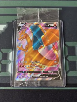 Pokemon TCG Card Charizard V SWSH050 Black Star Promo Champions Path SEALED - Image 1