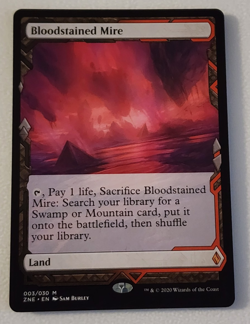 Bloodstained Mire - Zendikar Rising Expedition - Magic the Gathering Card Single - Image 1
