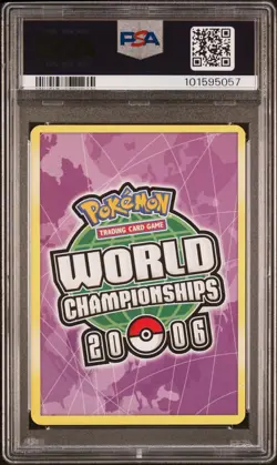 2006 PSA 9 Mint Lugia ex B-L-S World Championships Deck Promo Pokemon Card 105 - Image 2