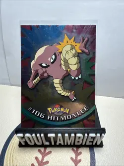 Topps Pokemon Tv Animation Hitmonlee Foil Card - Image 1