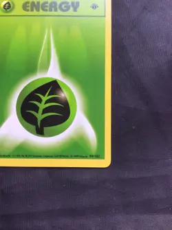 Pokemon Cards: Base Set 1st Edition Common: Grass Energy 99/102 - Image 4