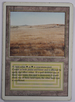 Savannah Magic Card Dual Land Revised MTG Reserved List - Image 1