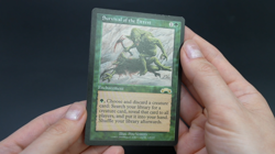Survival of the Fittest Magic Card Exodus MTG Reserved List - Image 2