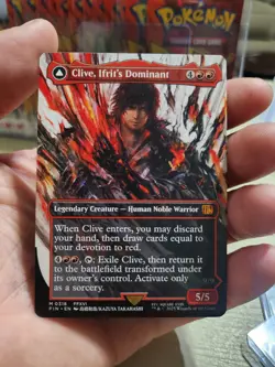 Clive, Ifrit's Dominant (0318) (Borderless) Final Fantasy non-holo - Image 1