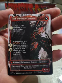 Clive, Ifrit's Dominant (0318) (Borderless) Final Fantasy non-holo - Image 2