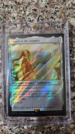 Sword of the Animist (Surge Foil) Commander: Final Fantasy Foil - Image 1