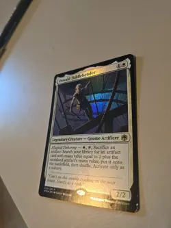 MTG Oswald Fiddlebender Adventures In The Forgotten Realms 028/281 Foil Rare - Image 2