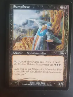 FOIL Bog Witch, Magic Mtg Karten Sammlung - Image 1