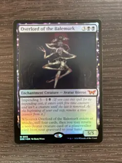 FOIL Overlord of the Balemurk - Duskmourn: House of Horror - FREE SHIPPING! - Image 1