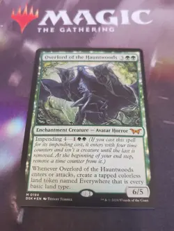 Mtg. Overlord of the Hauntwoods. Foil. Duskmourn. Pack Fresh - Image 1
