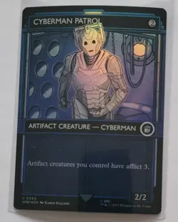 MTG Magic the Gathering Doctor Who Showcase Foil singles - Image 1