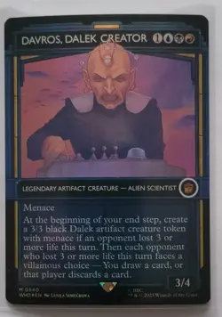 MTG Magic the Gathering Doctor Who Showcase Foil singles - Image 3