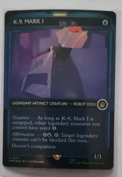 MTG Magic the Gathering Doctor Who Showcase Foil singles - Image 4