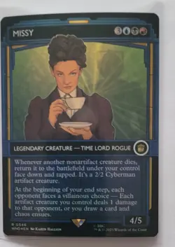 MTG Magic the Gathering Doctor Who Showcase Foil singles - Image 5