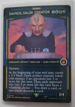 MTG Magic the Gathering Doctor Dr Who Showcase singles - Image 3