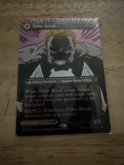 Eddie Brock (0233) (Borderless) Marvel's Spider-Man Foil - Image 1