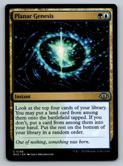 Planar Genesis MTG Magic The Gathering U Modern Horizons 3 198 NM - Image 1