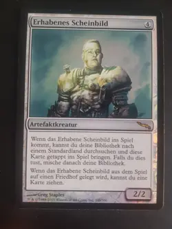 FOIL Solemn Simulacrum, Magic Mtg Karten Sammlung - Image 1