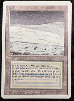 TUNDRA - REVISED - MTG - ***$.99 STARTING BID / 1 DAY AUCTION*** - Image 1