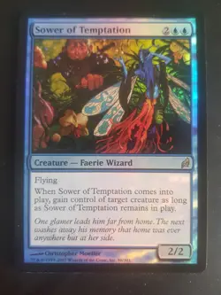 FOIL Sower Of Temptation, Magic Mtg Karten Sammlung - Image 1