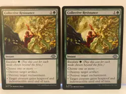 x2 NM Collective Resistance Modern Horizons 3 Regular MTG - Image 1