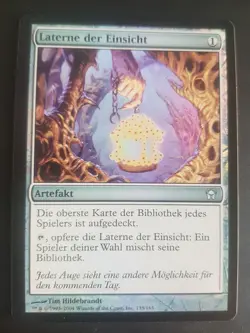 FOIL Lantern Of Insight, Magic Mtg Karten Sammlung - Image 1