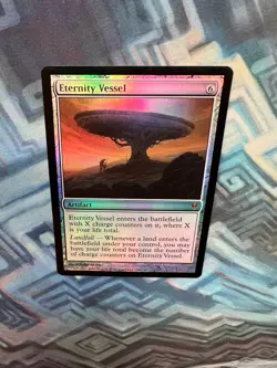 MTG Foil Eternity Vessel EX/LP+ Zendikar - Image 4