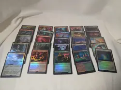 Near Ment Final Fantasy Magic The Gathering Foil Lot - Image 1