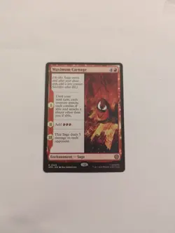Maximum Carnage Marvel's Spider-Man Regular NM MTG - Image 1