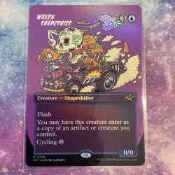 Waxen Shapethief (FOIL) x1 - MTG Aetherdrift DFT #336 - Image 1