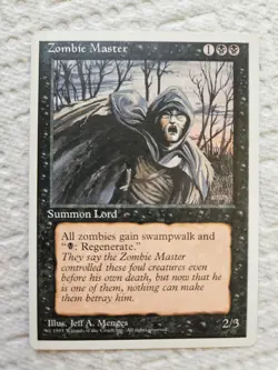 MTG Zombie Master 1995 4th Edition - Image 1