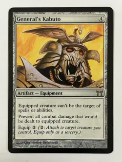 MTG General's Kabuto - Champions of Kamigawa - Rare - Magic the Gathering - Image 1