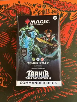 Temur Roar MTG Tarkir Dragonstorm Commander Deck - READY TO SHIP - Image 1
